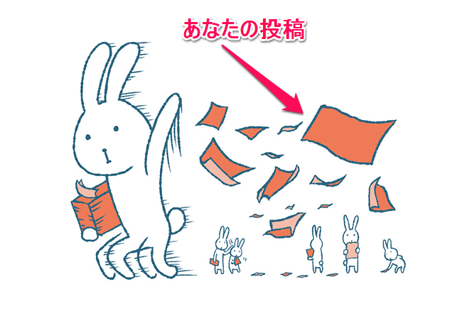 ビラ配り
