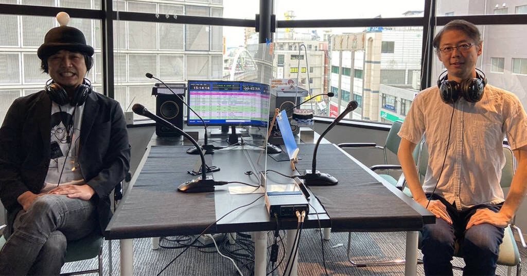 FMラジオゲスト出演時の様子