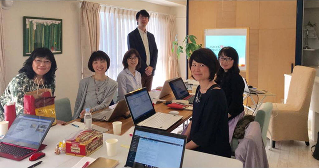 サロンスクールにて講義させていただいた時の様子