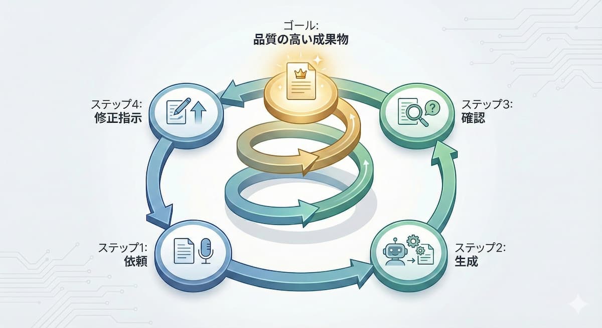 質の高い回答を引き出す「対話(リファイン)」の技術