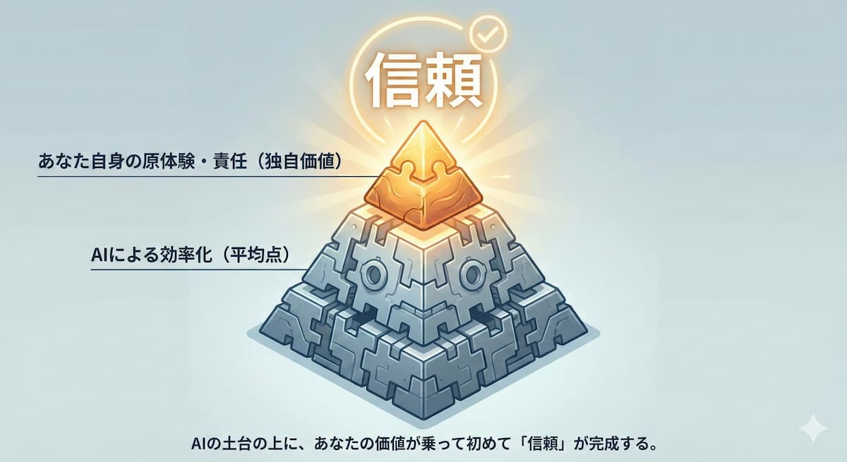 AIには真似できない「原体験」を記事に織り込む方法