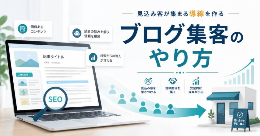 ブログ集客の仕組みづくり、2026年版の手順とコツ7つ